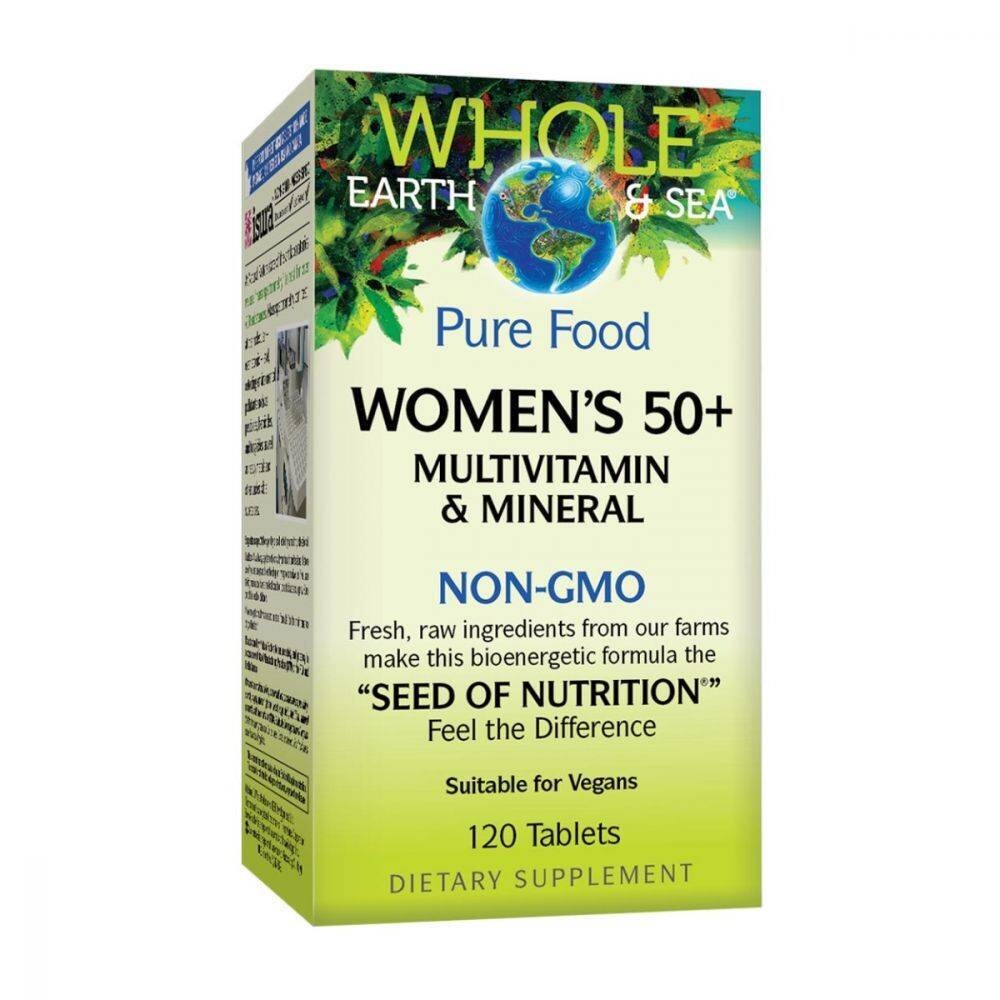 Natural Factors Women&#39;s 50+ Multivitamin &amp; Mineral 60 Tabs