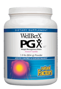 Natural Factors WellBetX PGx Weight Management Shake 1lb French Vanilla