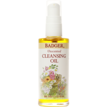 Badger Unscented Cleansing Oil 2oz