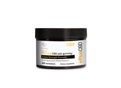 CvSciences 10mg CBD Gummies 60 Count Citrus Punch**