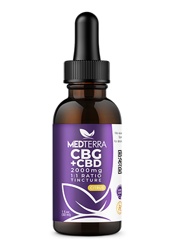 Medterra Cbg+cbd 2000mg 1:1 Ratio 1oz**