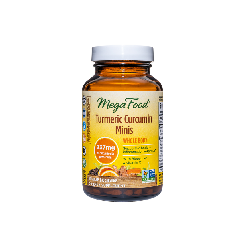 MegaFood Turmeric Curcumin Minis 120ct