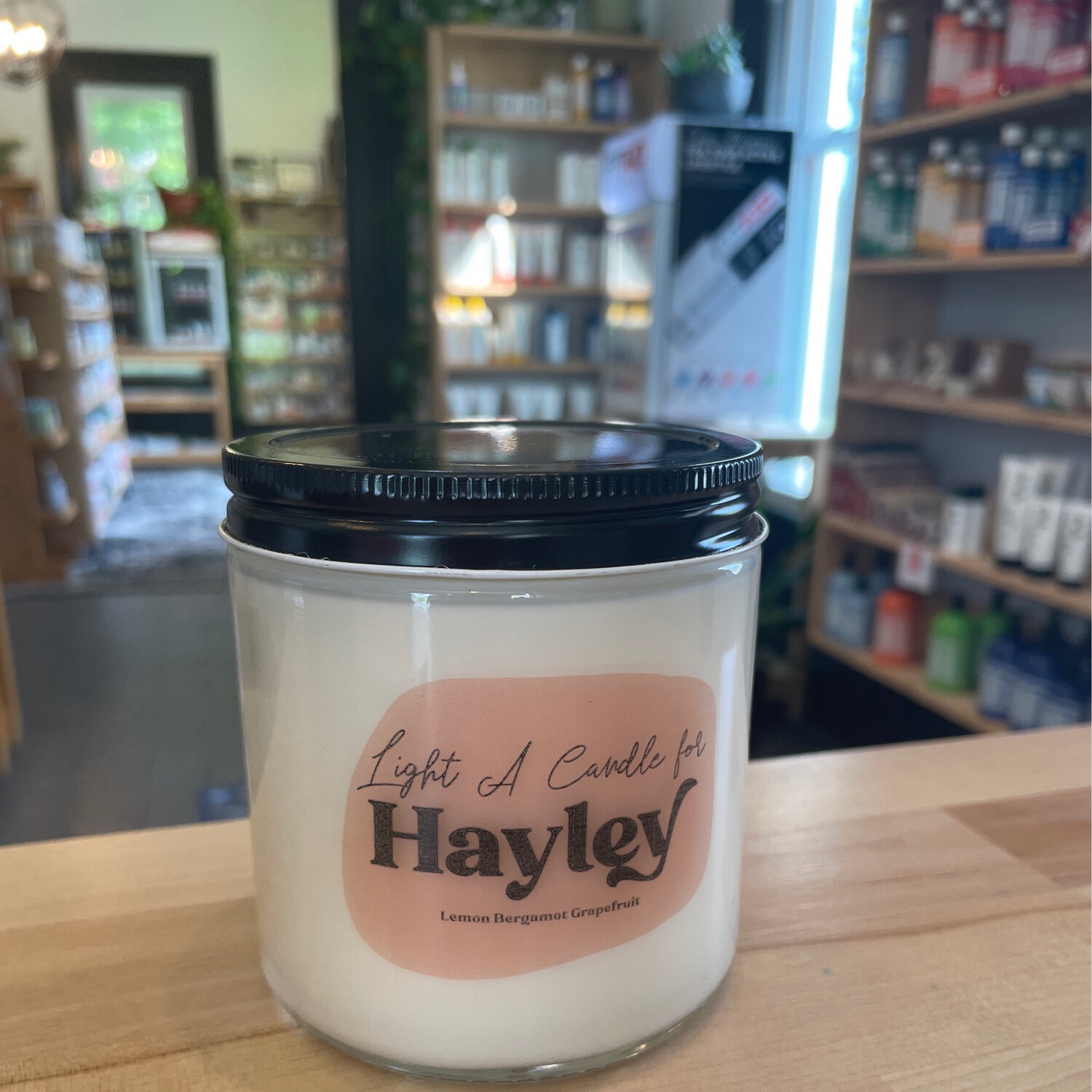 Hayleys Candle Large
