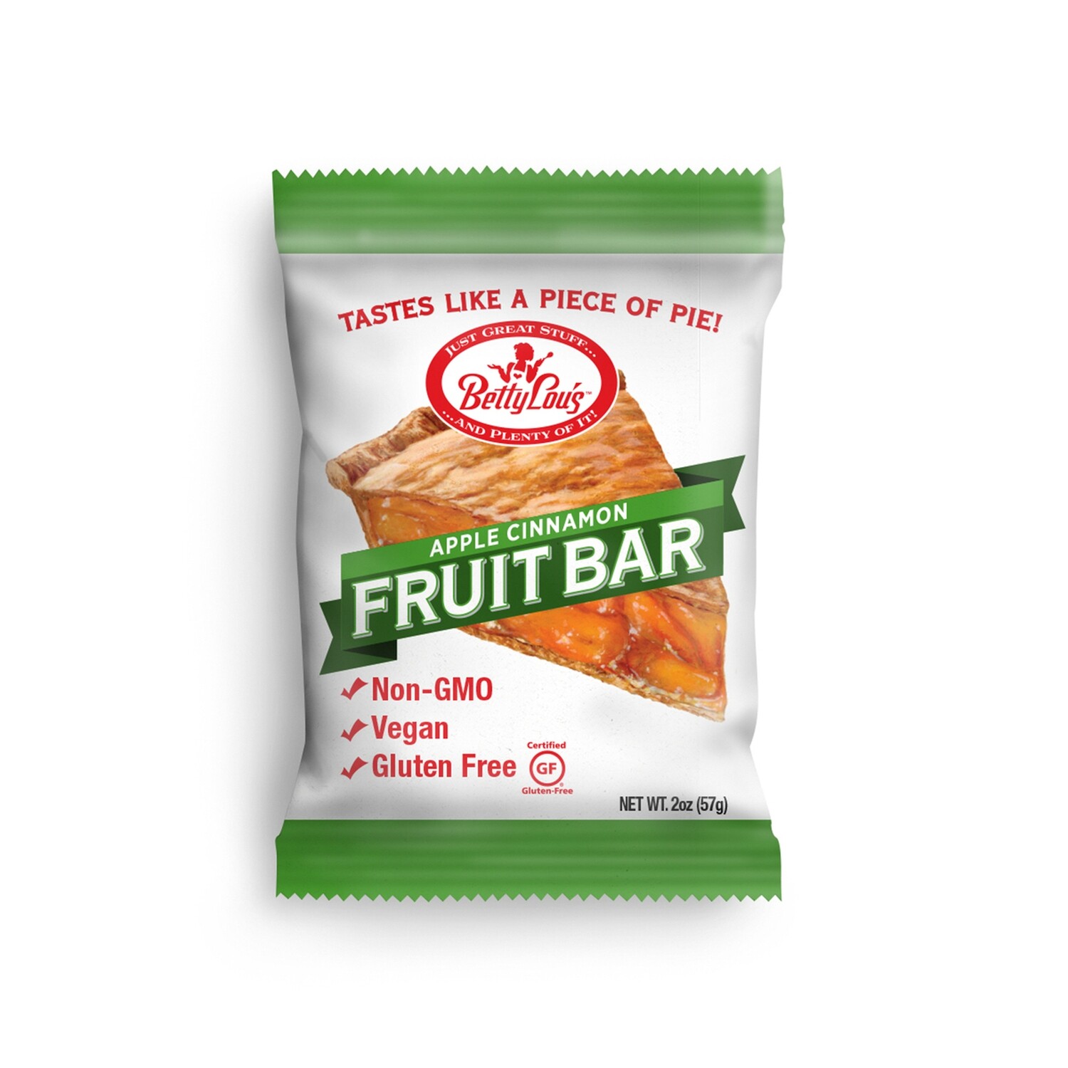 Betty Lou&#39;s Apple Cinnamon Fruit Bar