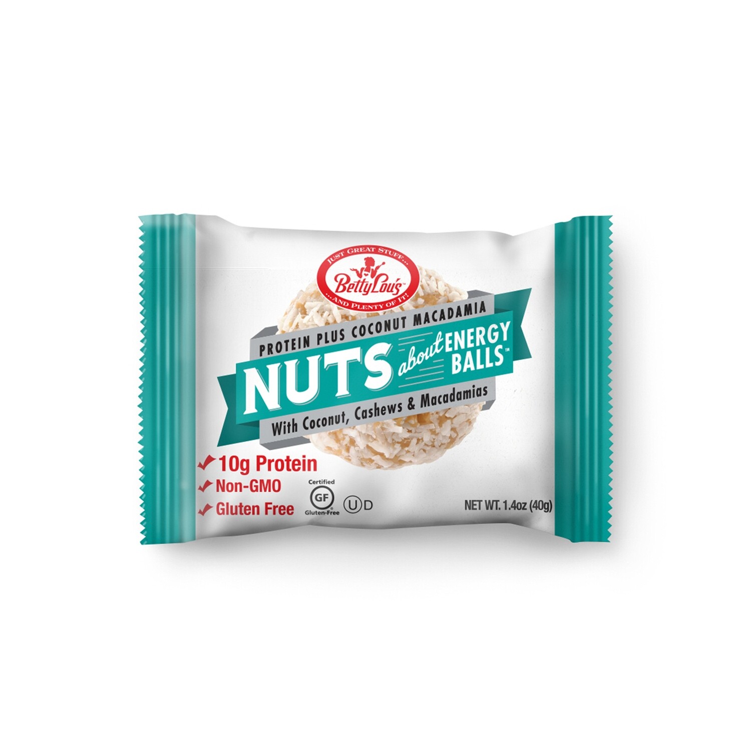 Betty Lou&#39;s Protein Plus Coconut Macadamia Nuts Energy Balls