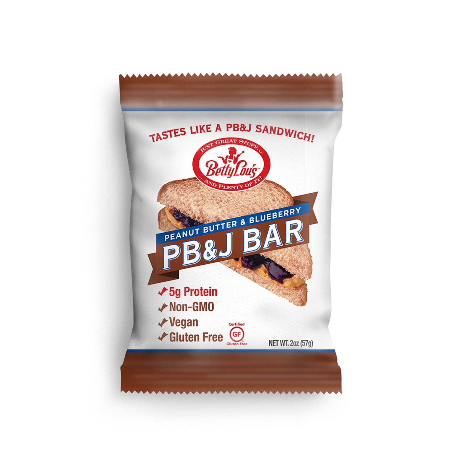 Betty Lou&#39;s Peanut Butter And Blueberry PB&amp;J Bar