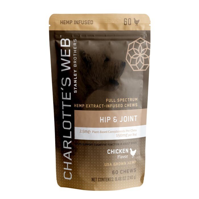 Charlotte&#39;s Web Hip &amp; Joint 60 Chews Dogs