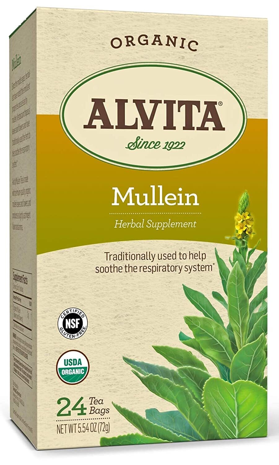 Alvita Mullein Tea 24ct