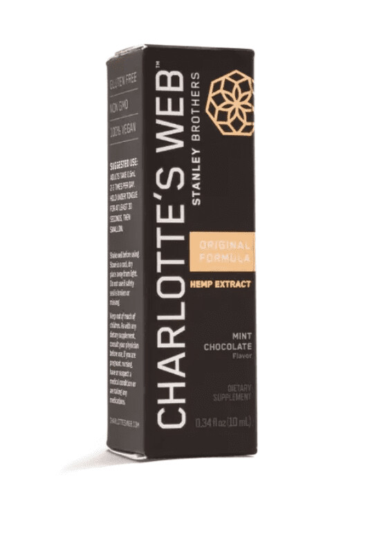Charlotte&#39;s Web 50mg Mint Chocolate 10ml