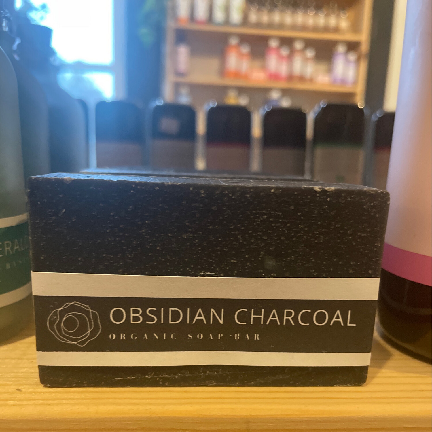 Hidden Forest Naturals Obsidian Charcoal Organic Soap Bar