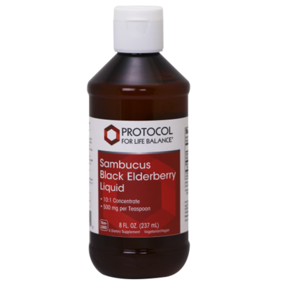 Protocol Sambucus Black Elderberry Liquid 8oz**