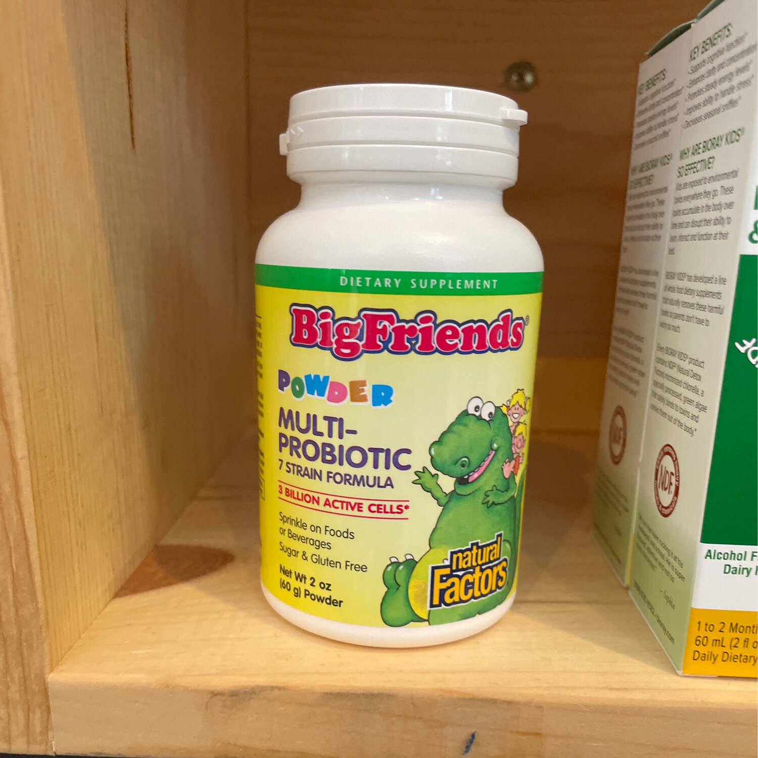 Natural Factors Big Friends  Multi-Probiotic Powder 7 Strain 2oz