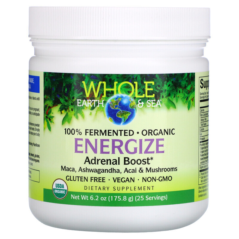 Natural Factors Adrenal Boost Energize WES