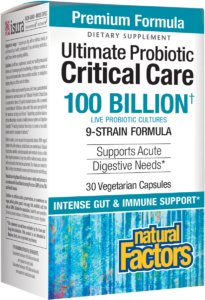 Natural Factors Critical Care 100billion 30 Caps