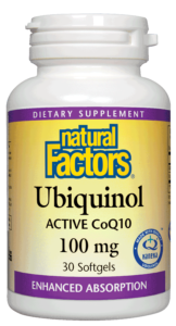Natural Factors Ubiquinol 100mg 120 Gel