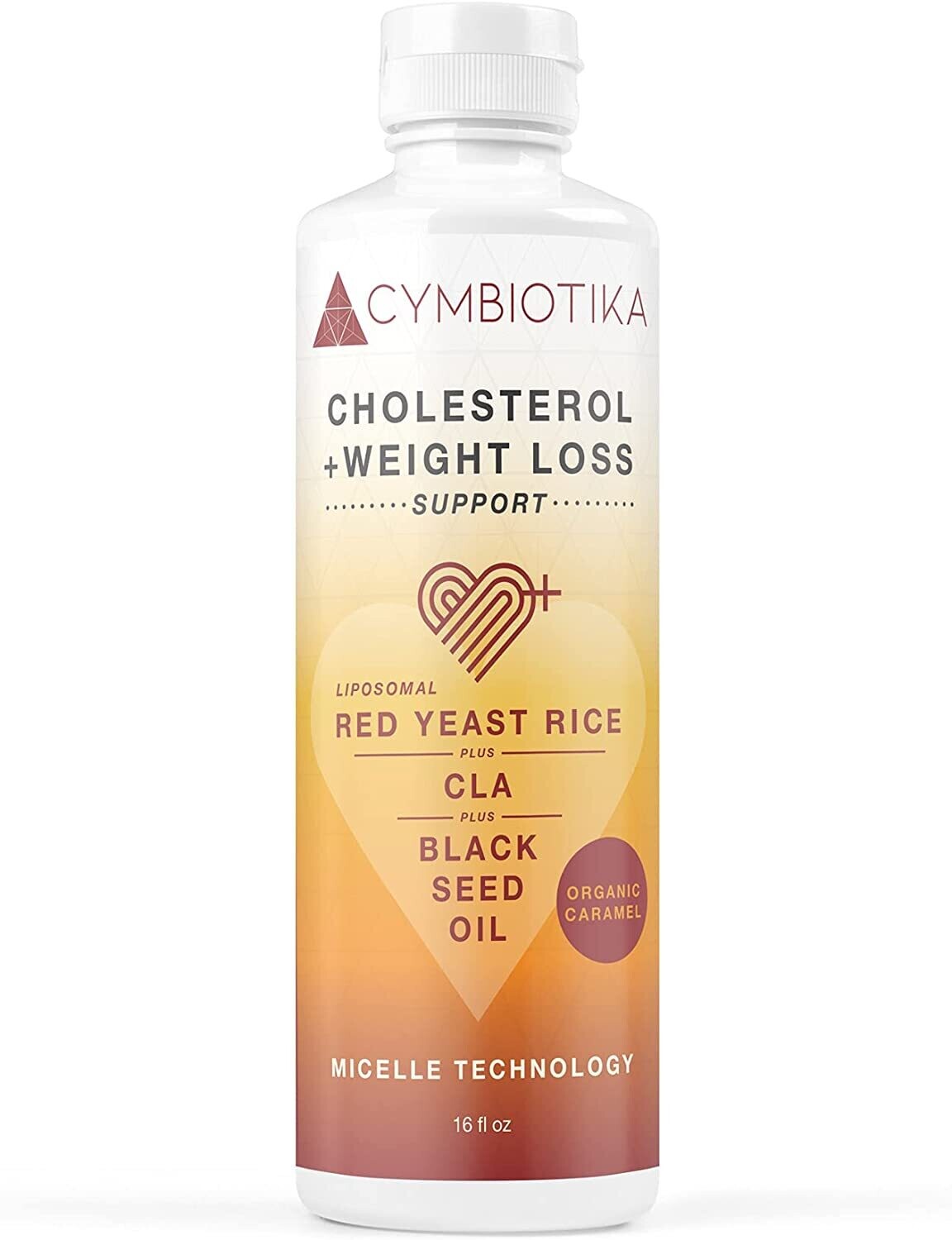 Cymbiotika Red Yeast Rice Plus CLA &amp; Black Seed Oil 16oz