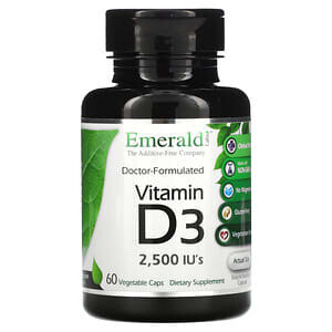 Emerald Labs D3 2500IU 60cap