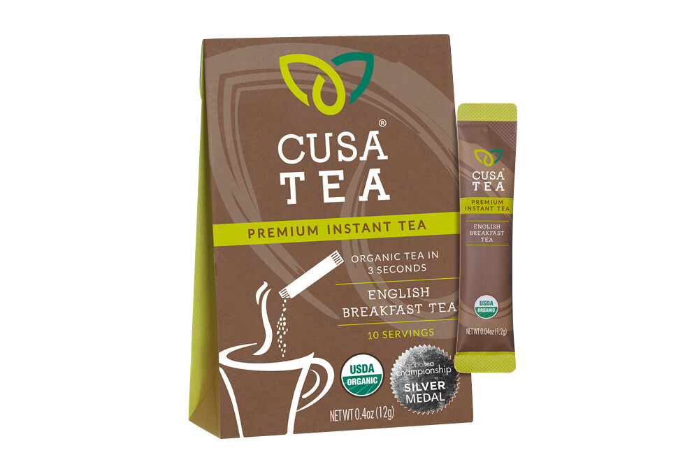 Cusa Tea English Breakfast Instant Tea 10pk