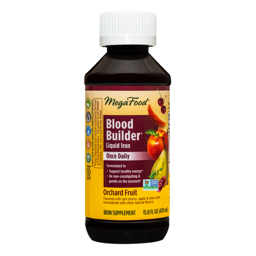 MegaFood Blood Builder Liquid Iron 15.8oz