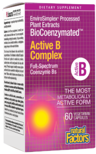 Natural Factors Active B Complex 60 Caps
