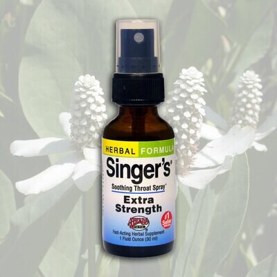 Herbs Etc. Soothing Throat Spray Extra Strength 1oz