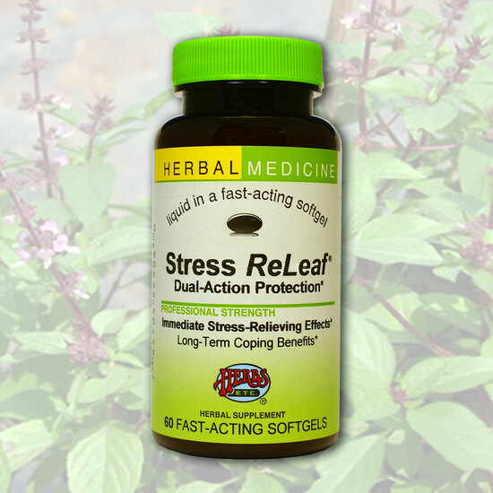 Herbs Etc Stress Releaf 60sgel