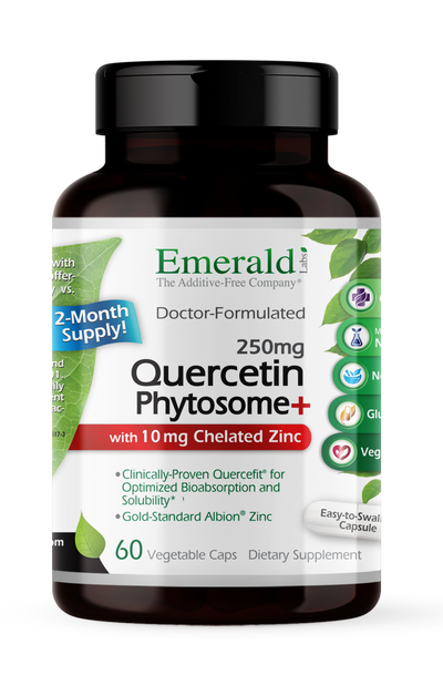 Emerald Labs Quercetin + Zinc 60 Cap