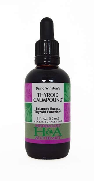 Herbalist &amp; Alchemist Thyroid Calmpound 4oz**