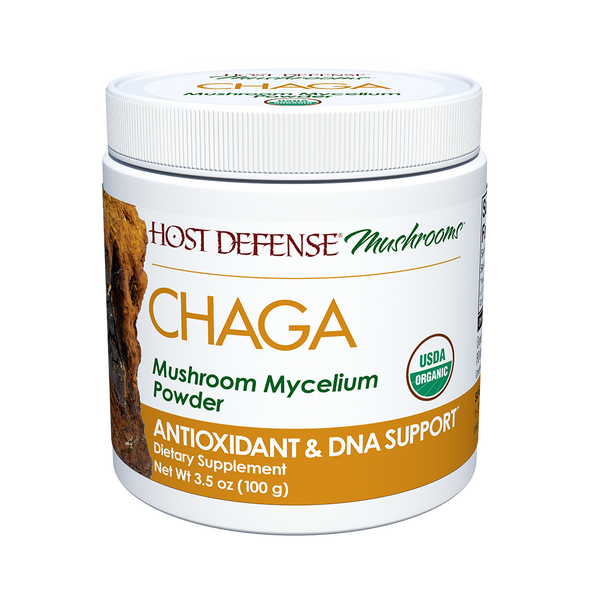 Host Defense Chaga Mushroom Mycelium Powder 3.5oz