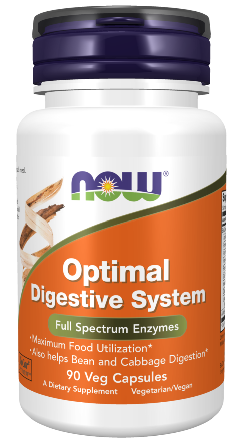 NOW Optimal Digestive Enzymes 90 Caps