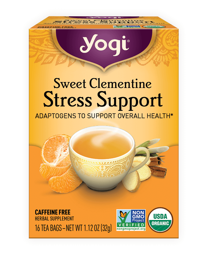 Yogi Tea Sweet Clementine Stress Support