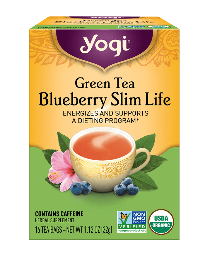 Yogi Tea Green Tea Blueberry Slim Life