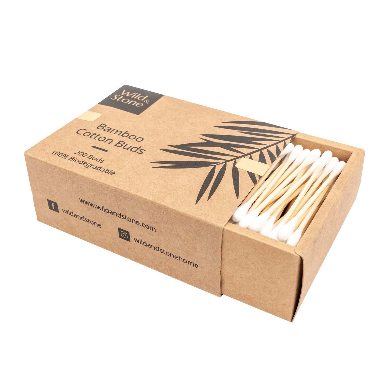 Wild &amp; Stone Bamboo Cotton Buds 200ct