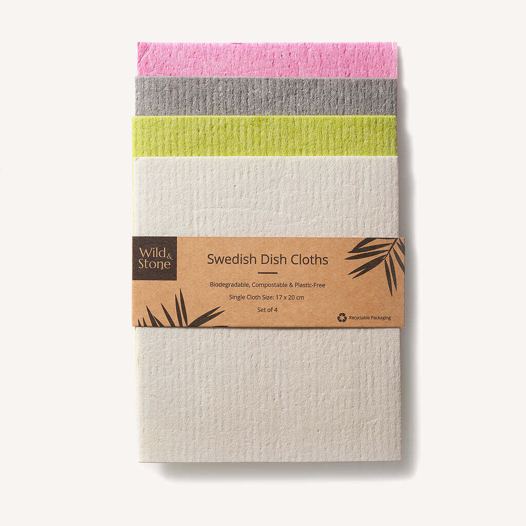 Wild &amp; Stone Compostable Swedish Dish Cloth Set