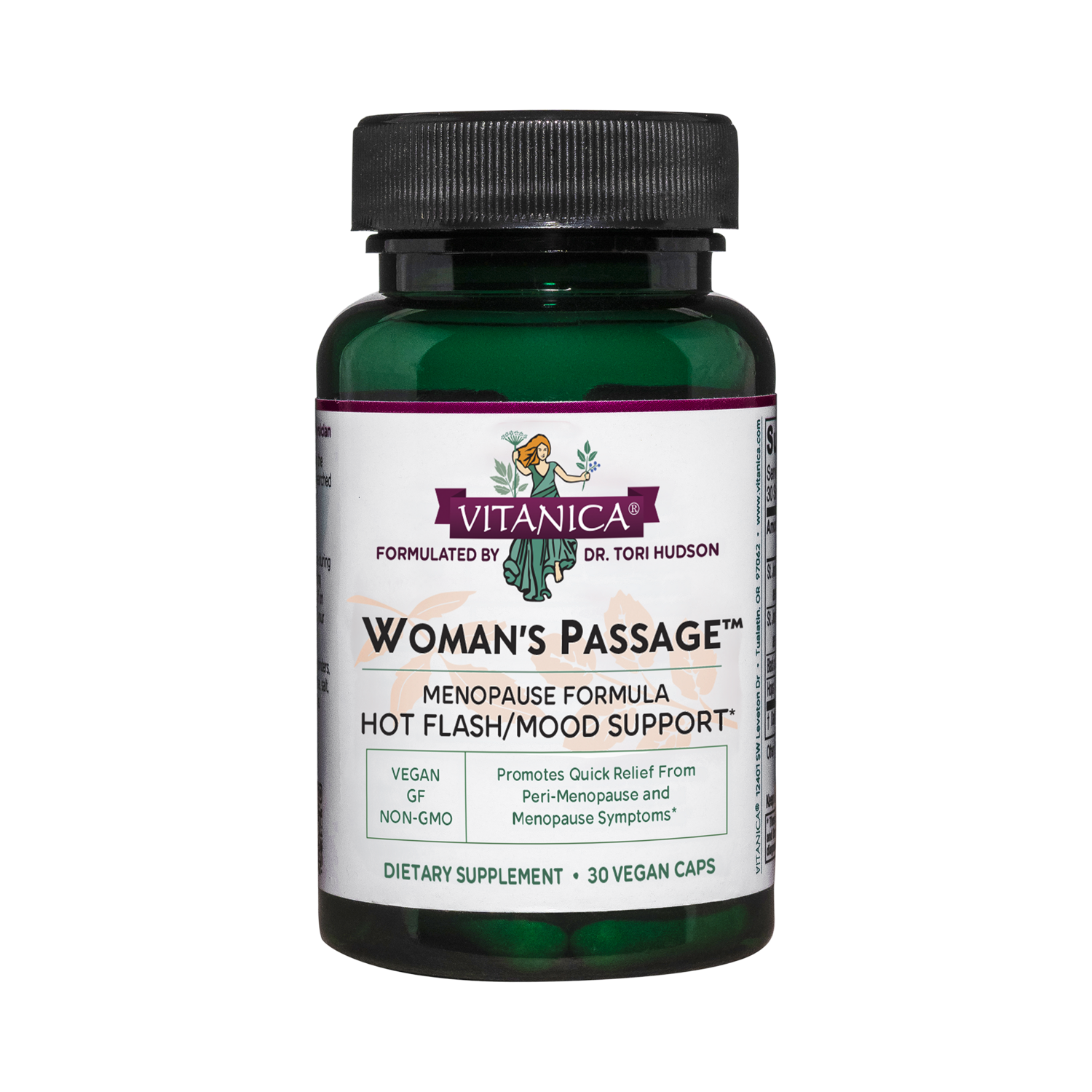 Vitanica Womans Passage Menopause 30vcap