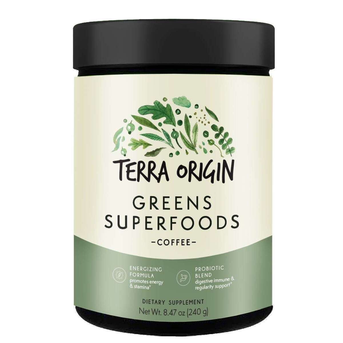 Terra Origin Greens Superfood Coffee 8.47oz