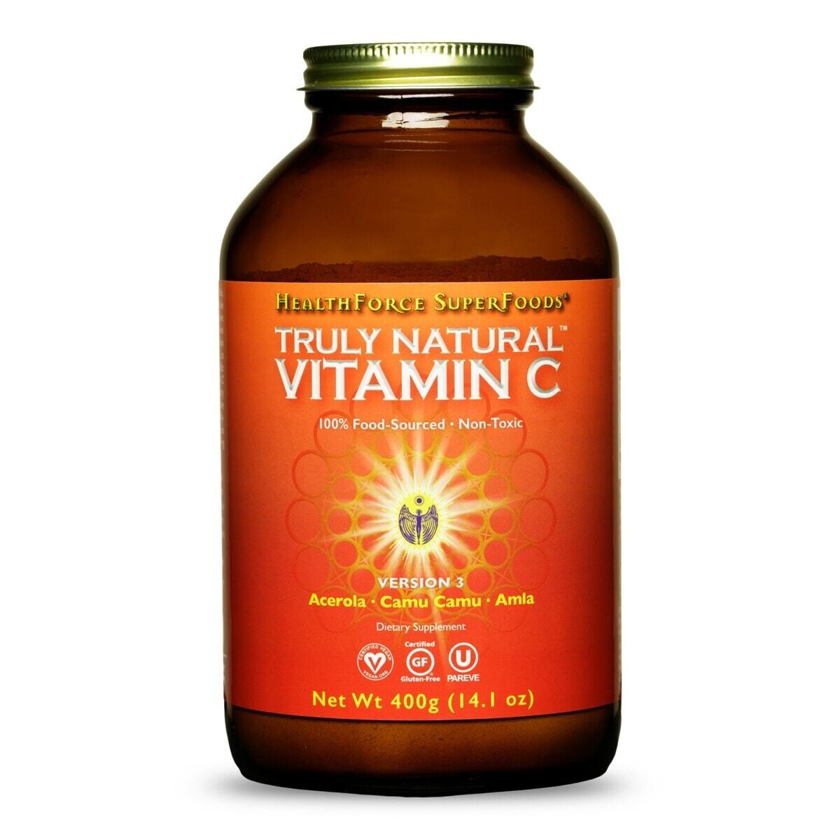 Health Force Truly Natural Vitamin C 400g