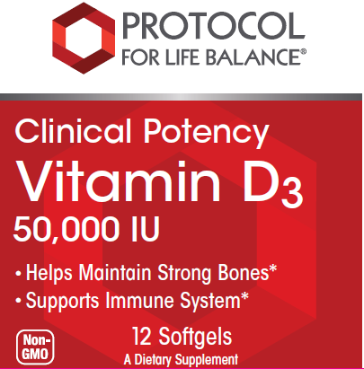 Protocol Vit D3 50,000IU 120sgel
