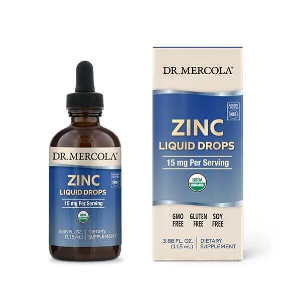 Dr. Mercola Zinc 15mg 4oz