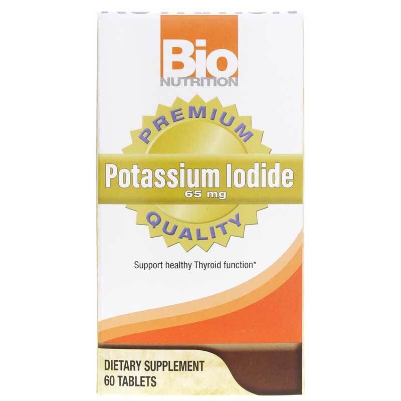 Bio Nutrition Potassium Iodide 65 Mg 60 Tab