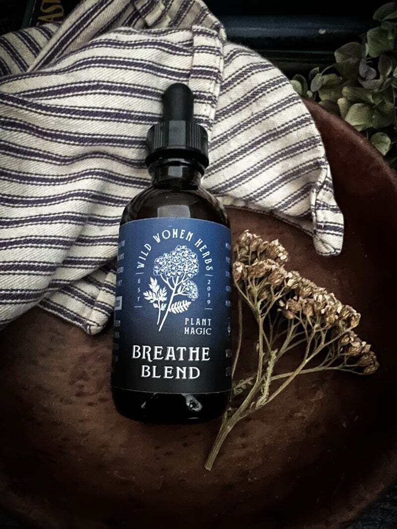 Wild Women Herbs Breathe Blend 2 Fl Oz
