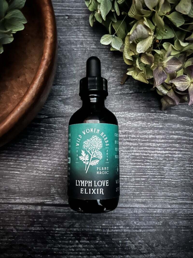 Wild Women Herbs Lymph Love Elixir 2 Fl Oz