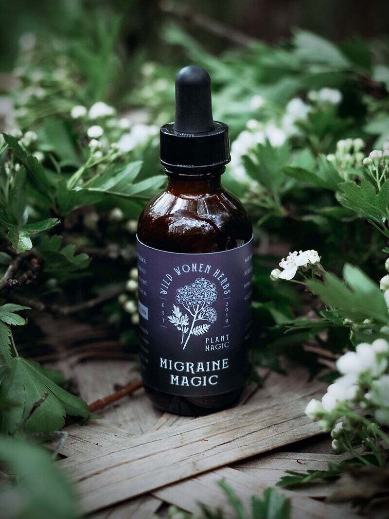 Wild Women Herbs Migraine Magic 2 Fl Oz