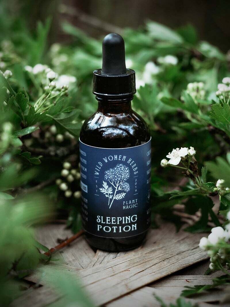 Wild Women Herbs Sleeping Potion 2 Fl Oz