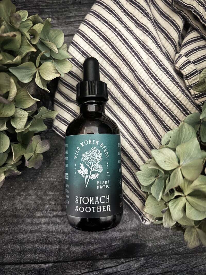 Wild Women Herbs Stomach Soother 2 Fl Oz