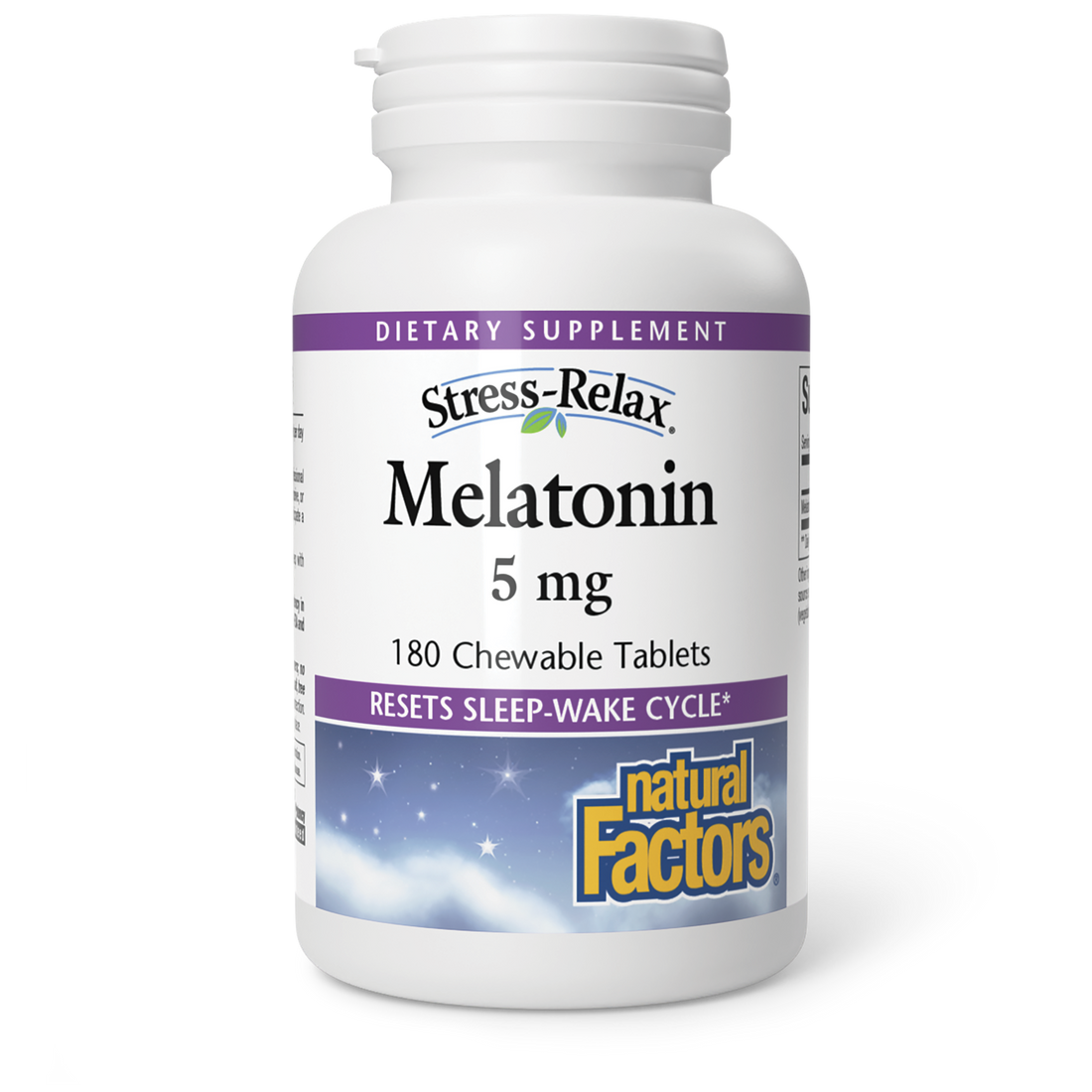 Natural Factors Melatonin 5mg 180chewable