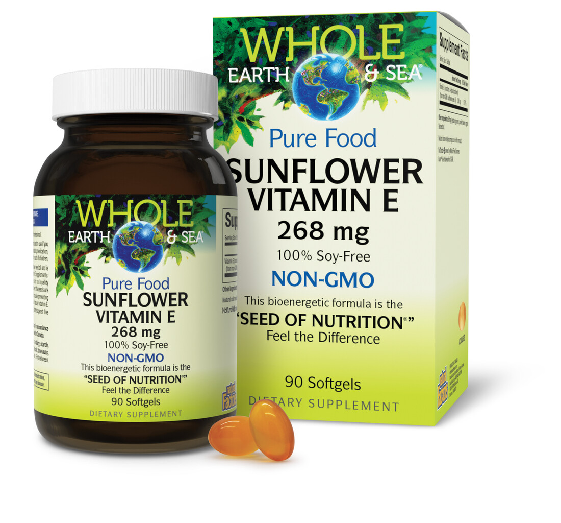 Natural Factors Mixed Vitamin E 268mg 400IU 180sgel