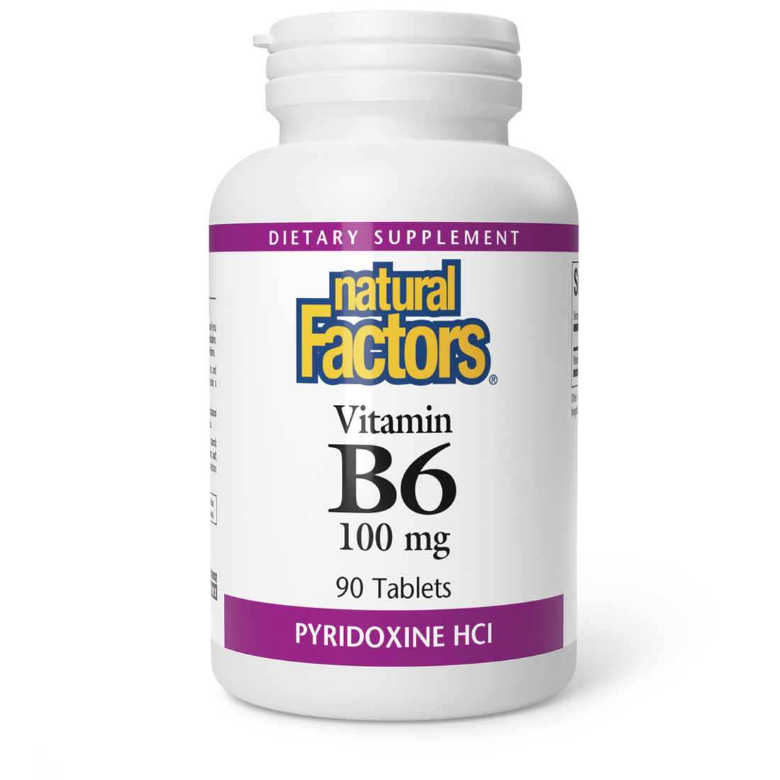 Natural Factors Vitamin B6 100mg 90 Tab