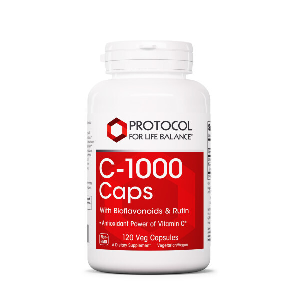Protocol C-1000 With Biofalvonoids &amp; Rutin 120 Caps