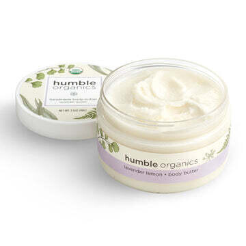 Humble Organics Handmade Body Butter Lavender Lemon 3.5 Oz
